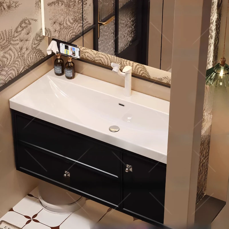 Decorations Skincare Cupboard Organizer Storage Mirror Toilet Display Partitions Bathroom Cabinet Paper Gabinete Home Furniture