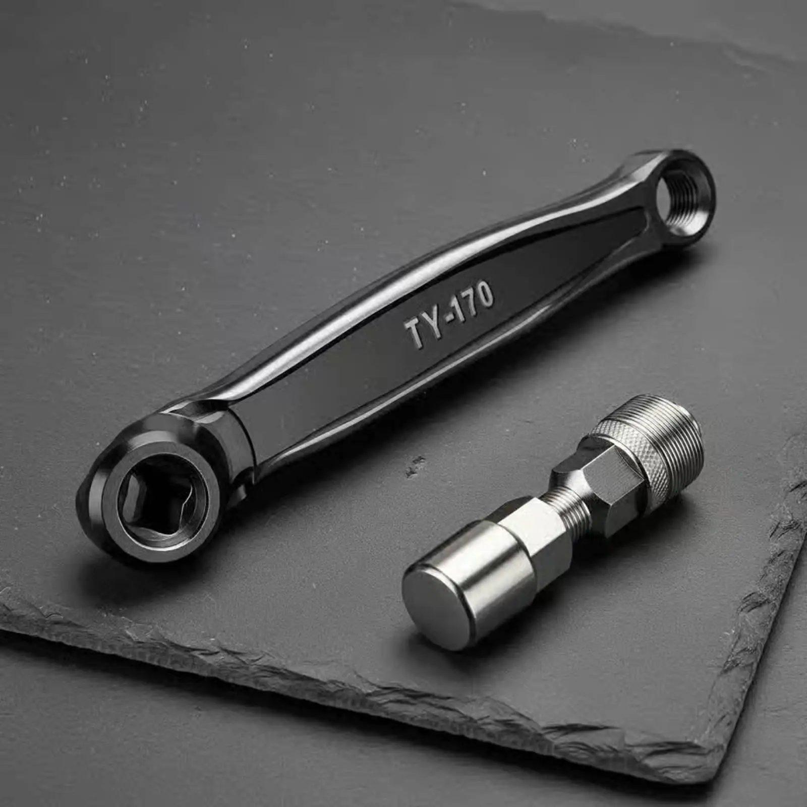 Diamond Hole Bicycle Crank Arm Carbon Steel Crankset BMX Connecting Rods for Road Cycling