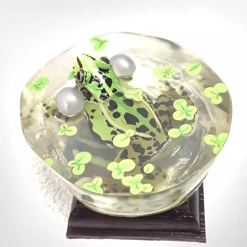 NATURE TECHNI COLOUR Toad Series Gashapon Toys Simulation Model Ornaments Box Toys