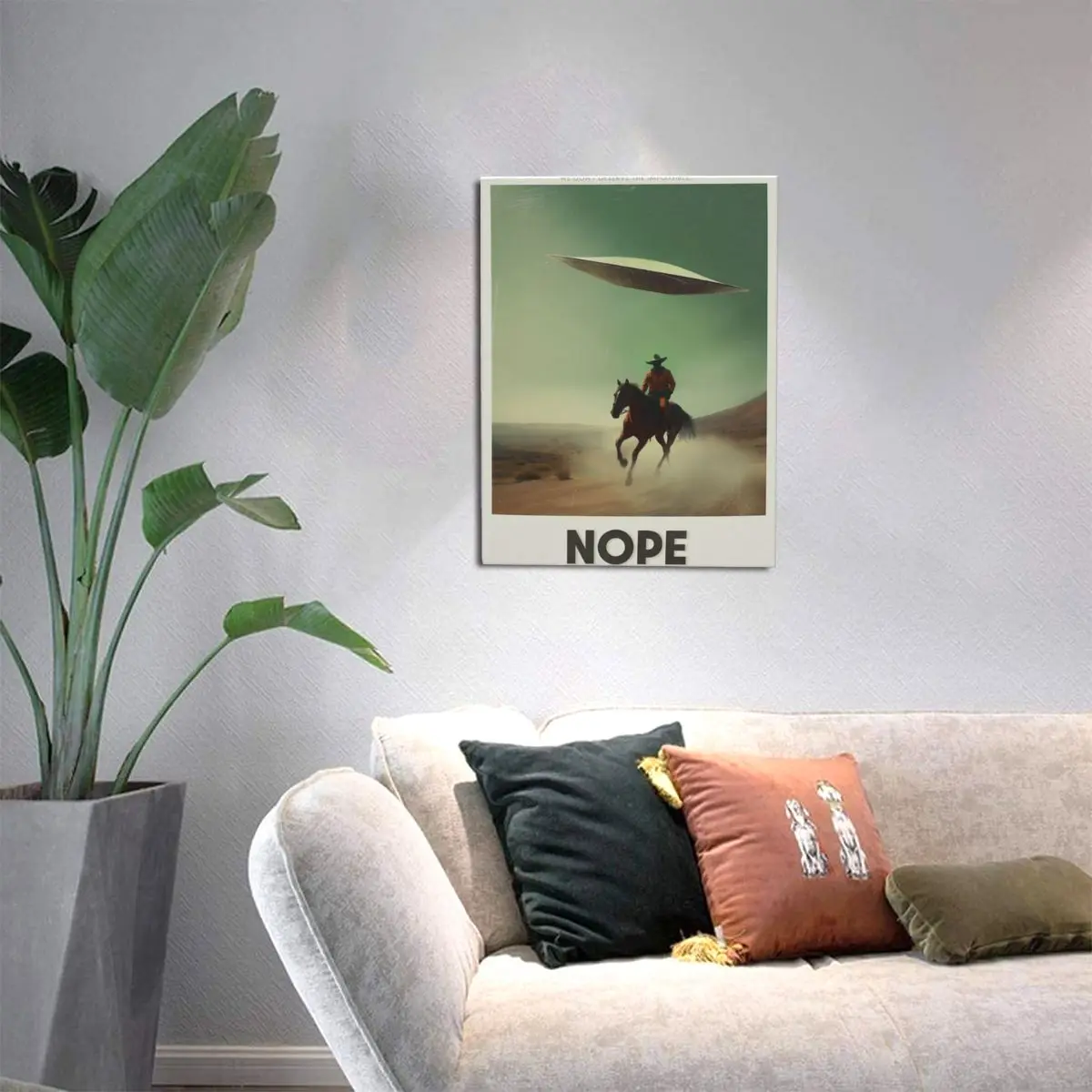 NOPE - FAN ART Высококачественные безрамные декоративные картины на холсте