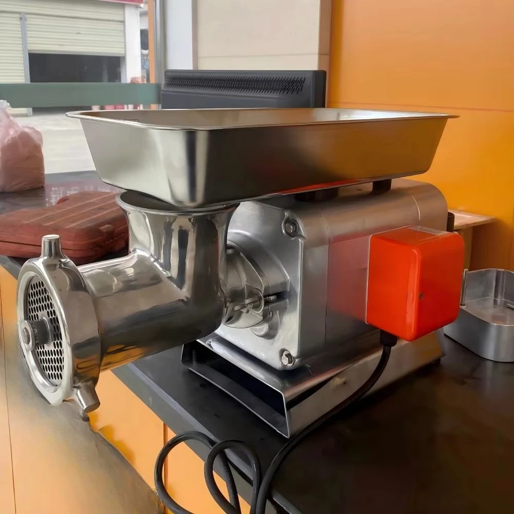 Commercial Electric Meat Grinder Meat Mincer Meat Cutter  Molino De Carne Industrial 180kg/h 220kg/h 320kg/h for Butcher Shop
