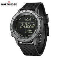 NORTH EDGE 2025 New TANK 3 Men's Digital Watch Sports Pedometer Calories Outdoor Compass Waterproof 50M Wristwatches
