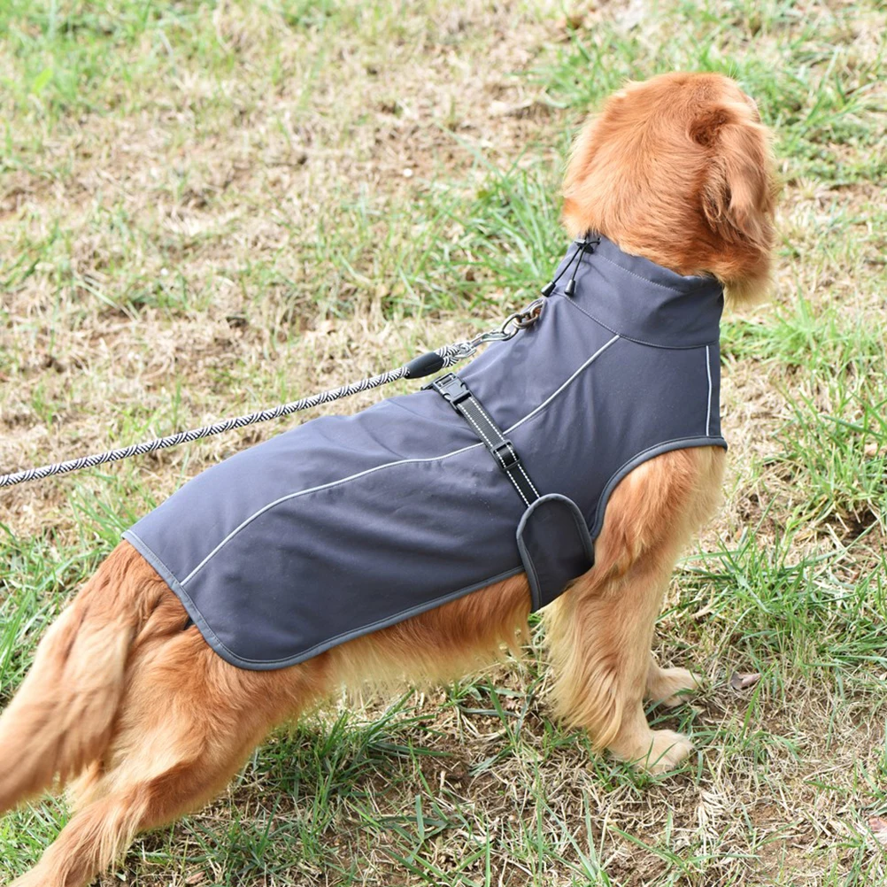 

Warm Pet Clothing Dog Clothes Raincoats for Dogs Winter Cold Weather Polyester Jacket