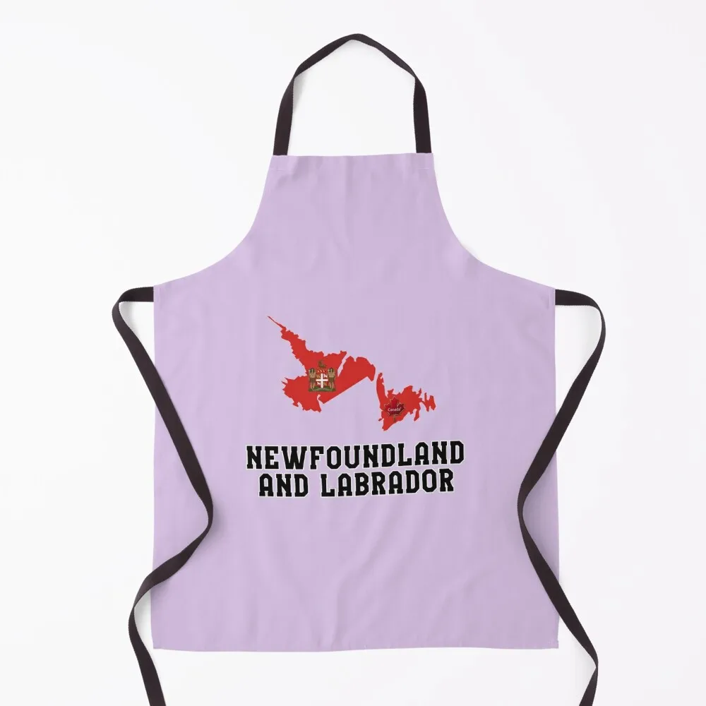 

Newfoundland and Labrador Canada Apron Men gift christmas decoration Apron