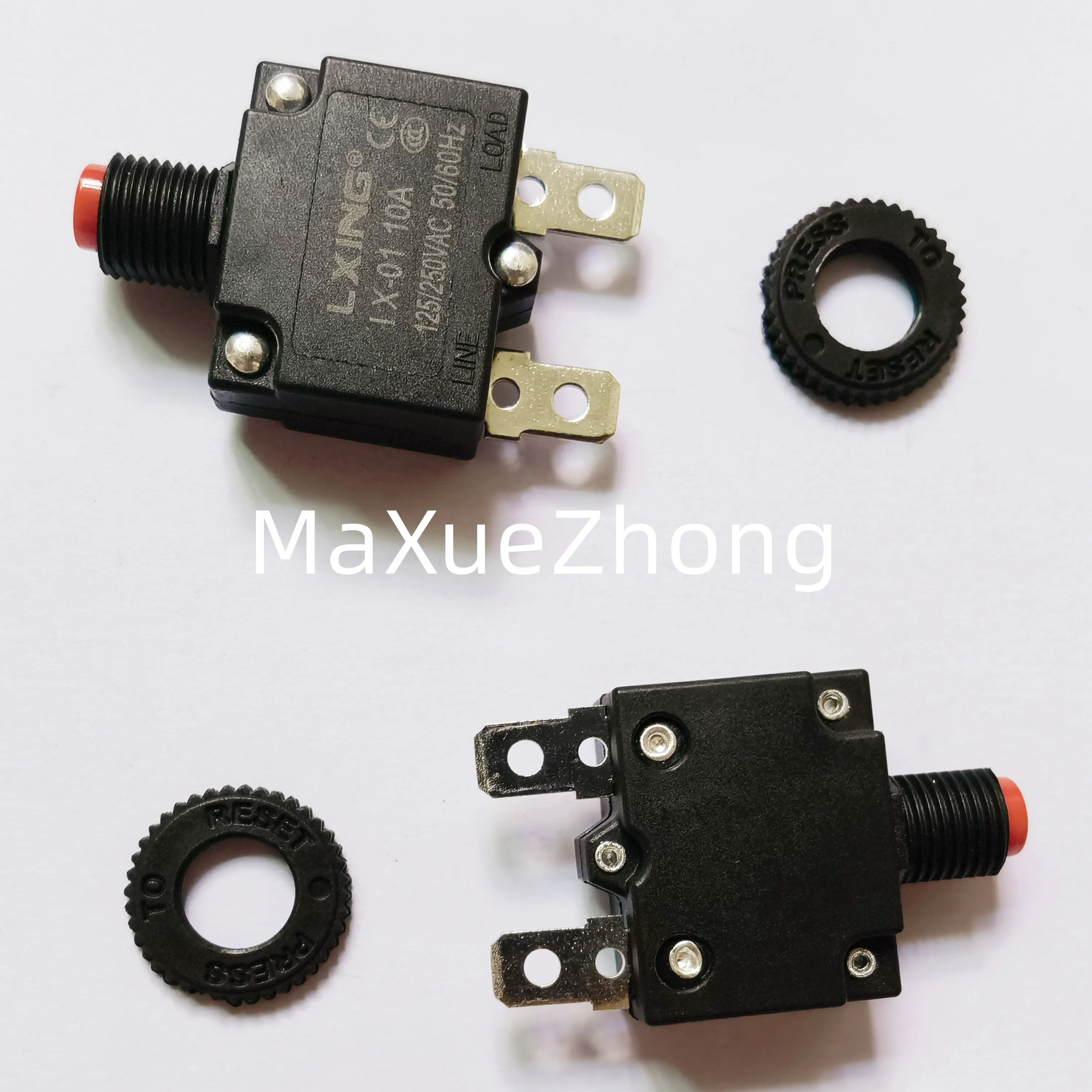 Original new 100% current overload protector reset safety switch HT-01-A LX-01 3A 4A 5A 6A 8A 10A 12A 13A 15A 16A 18A 20A