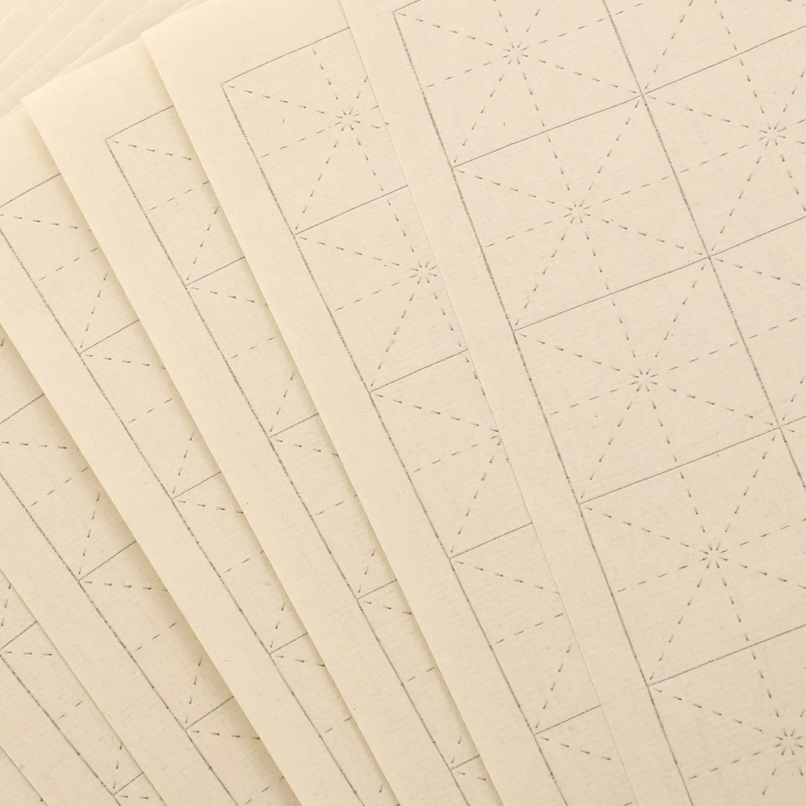 100Sheets Zi Calligraphy Paper Thickened Chinese Rice Paper for Practice Writing Brush Painting Watercolor Ink Pad Use