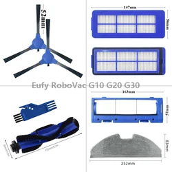 Piezas de Repuesto híbridas para Anker Eufy RoboVac G10 G20 G30, filtro Hepa, mopa, cubierta de cepillo principal/lateral, accesorios para aspiradora