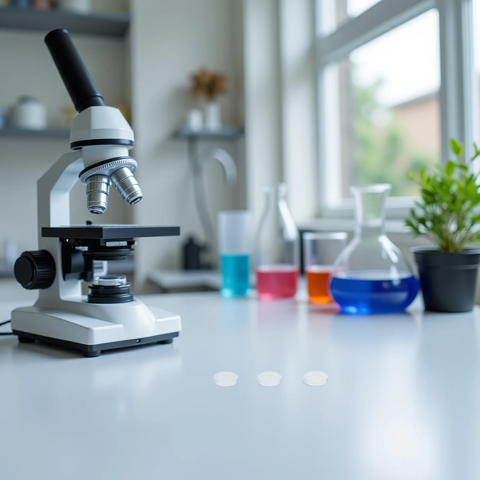 10pcs Petri Dishes With Lid Clear Plastic Sterile Culture Plate For Lab Science Experiment Agar Plates Cell Culture Dish