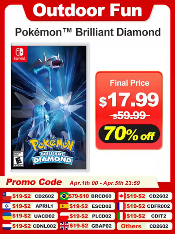Pokemon Brilliant Diamond Nintendo Switch Games Pokemon Series Game 100% Official Physical Game Card Support 3 Modes For Switch