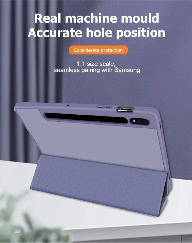 Case for Samsung Galaxy Tab S11 S10 S9 S8 Ultra 14.6inch 2022 SM-X900/X906 Stand Cover Tab S8 Plus S7 FE 12.4 Pencil Holder Capa