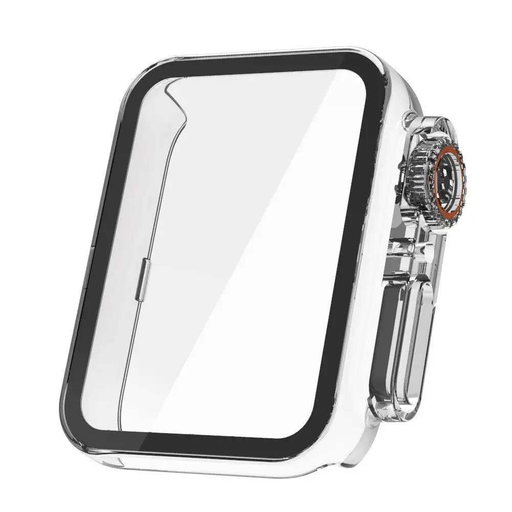 Защитный чехол для Xiaomi Smart Band 9 Pro, чехол с защитной пленкой HD из закаленного стекла для Xiaomi Smart Band 9 Pro