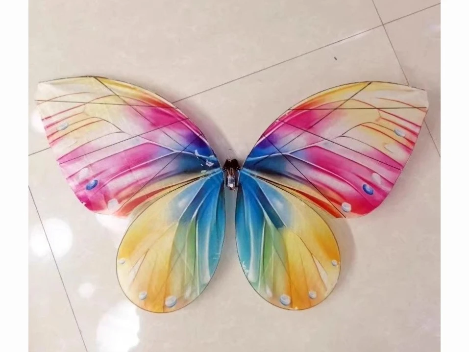 Fantastic LED lighting bionic butterfly purple remote control flying butterfly for event wedding decoration