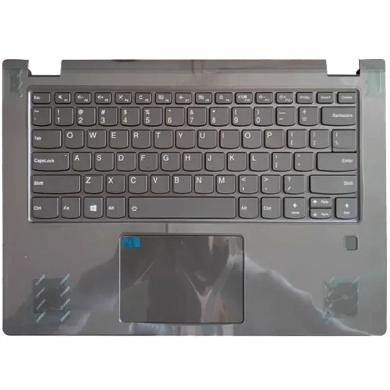 Imagem -04 - Laptop Lcd Tampa Traseira Moldura Frontal Palmrest Superior Caixa Inferior Dobradiças de Teclado Yoga 53014 530-14ikb Flex 6-14ikb 6-14arr Novo