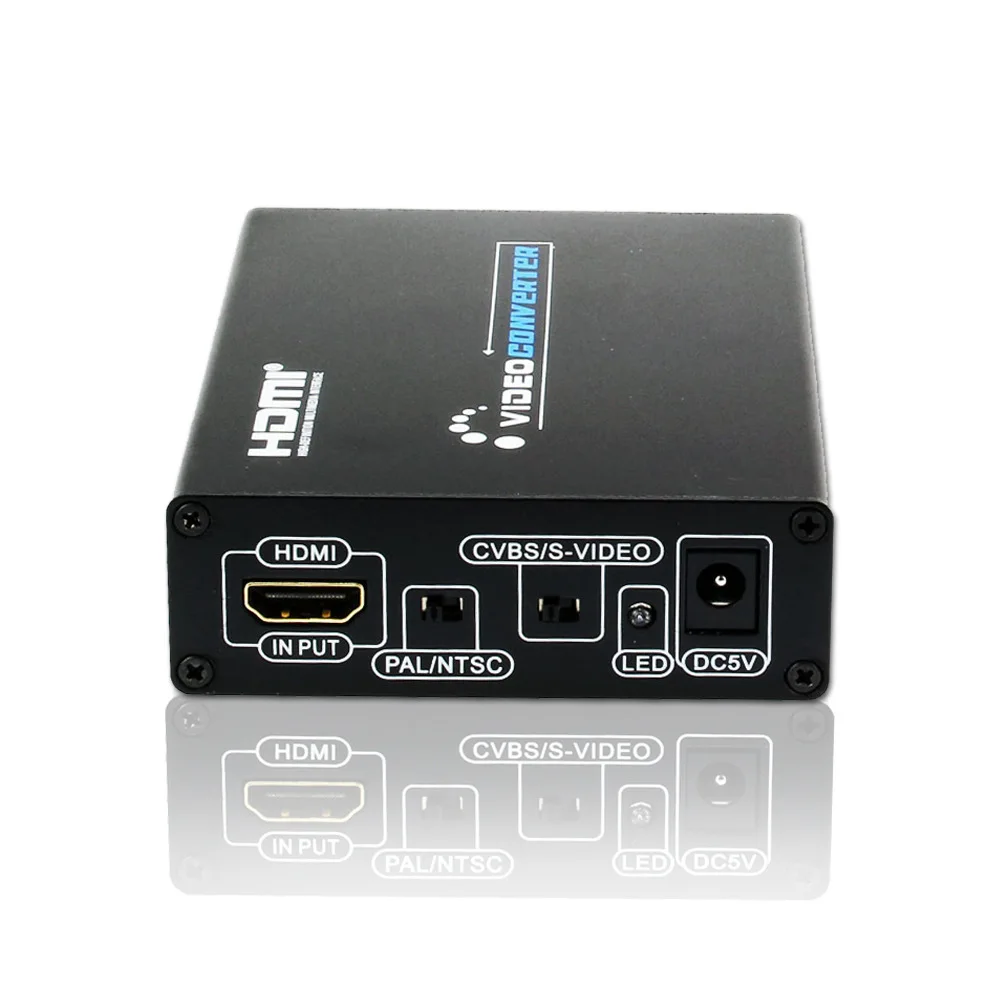 Convertidor AV a HDMI avtohdmi AV + SVIDEOl a HDMI convertidor RCA conversión