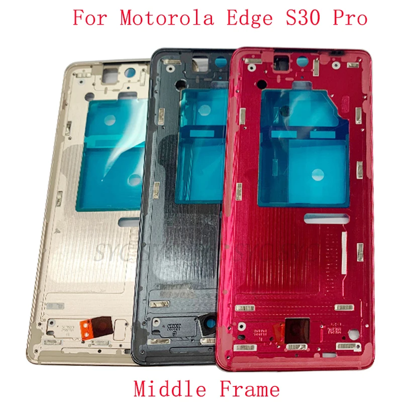 

Middle Frame Housing LCD Bezel Plate Panel For Motorola Edge S30 Pro Phone Metal LCD Frame Repair Parts