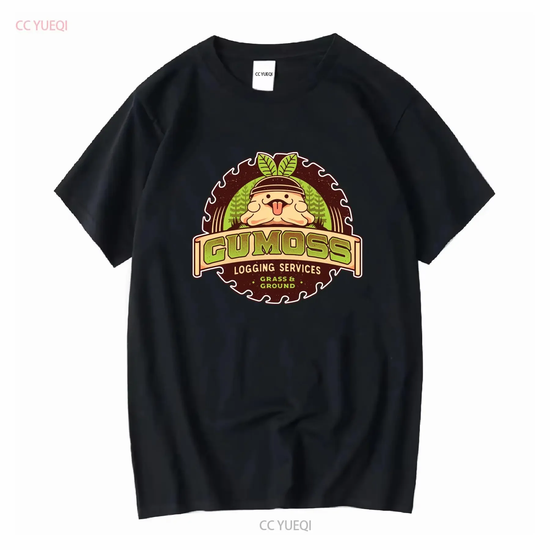 Gumoss Logging Services T Shirt Palworld Video game Gaming Gamer Lovander Crafting Survival Farming long or short sleeves