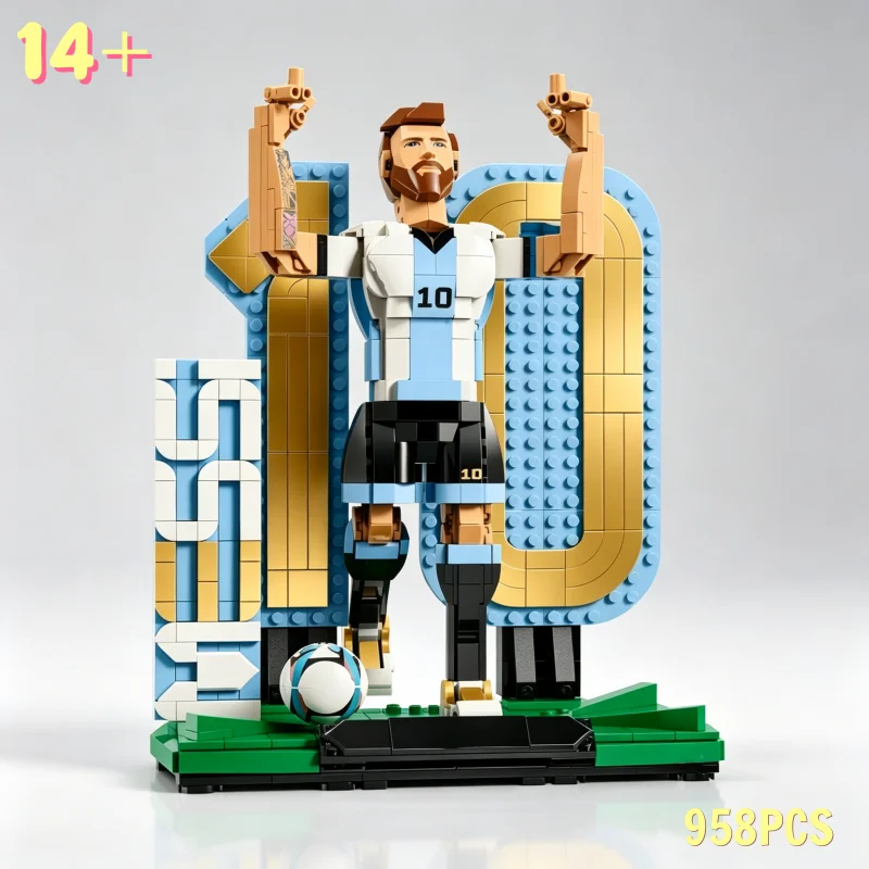 Lego Set Technic - 2026 Football Legend Sports Athlete Statue