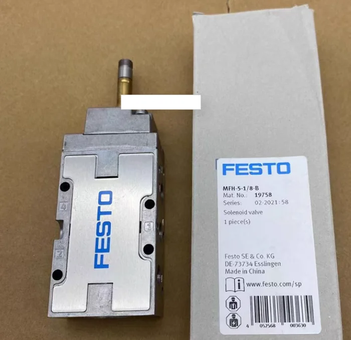 

New Original FESTO two five-way tiger valves MFH-5-1/8-B 19758