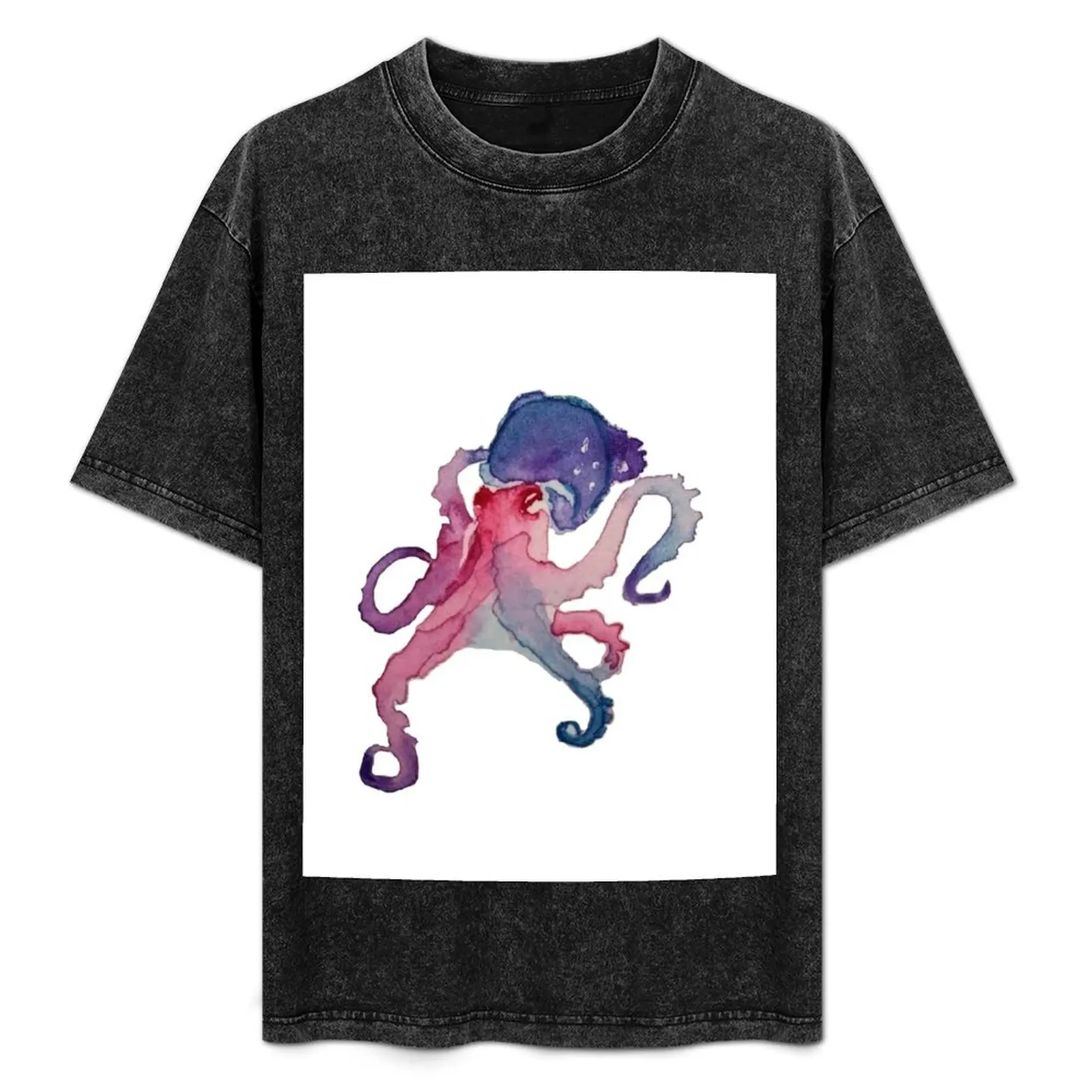 

Bisexual Octo T-Shirt Fashion Casual Short Sleeve Top