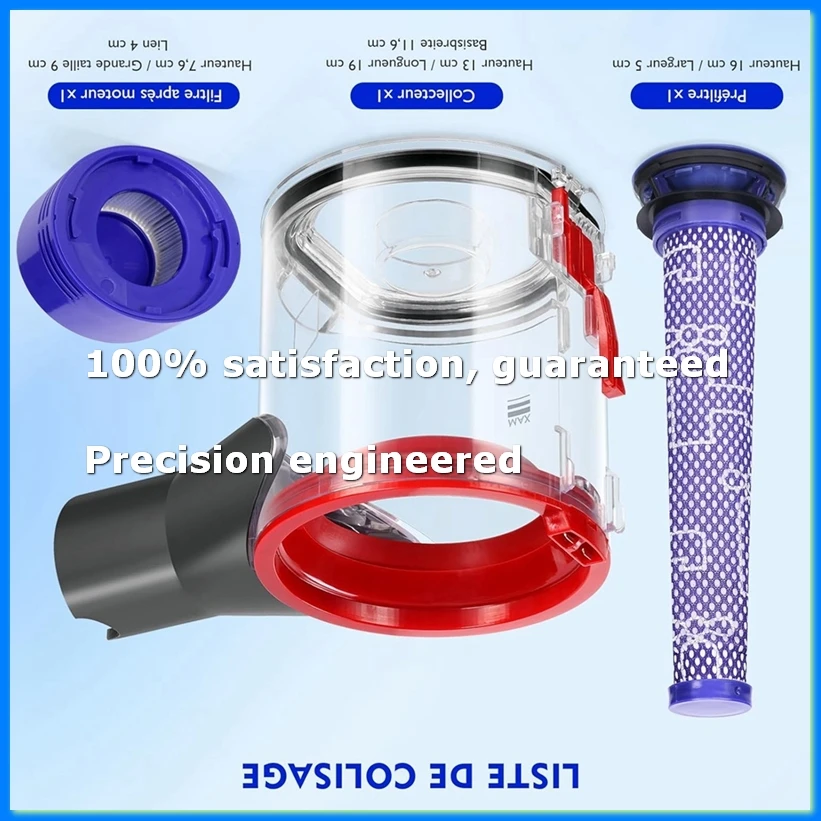 Dust Container for V7 V8 SV10 SV11 Vacuum Cleaner Collecting Container Part 967699-01-DTA9