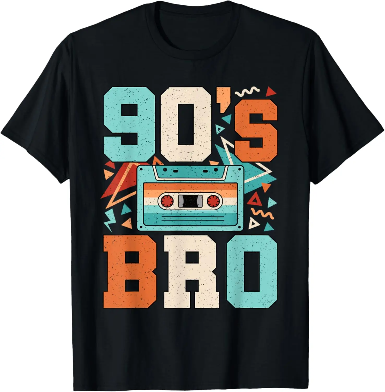 90's Bro Retro 1990s 90s Style Disco Party Outfit T-Shirt