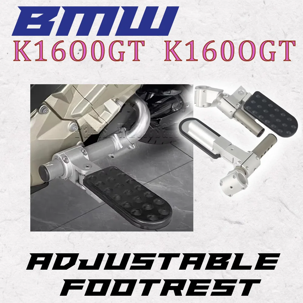 

Cruise Pedal For BMW K1600GTL K1600GT K 1600 GT GTL Motorcycle Adjustable Folding Foot Pegs Rest Pedal Set Footpeg Footrest Kit