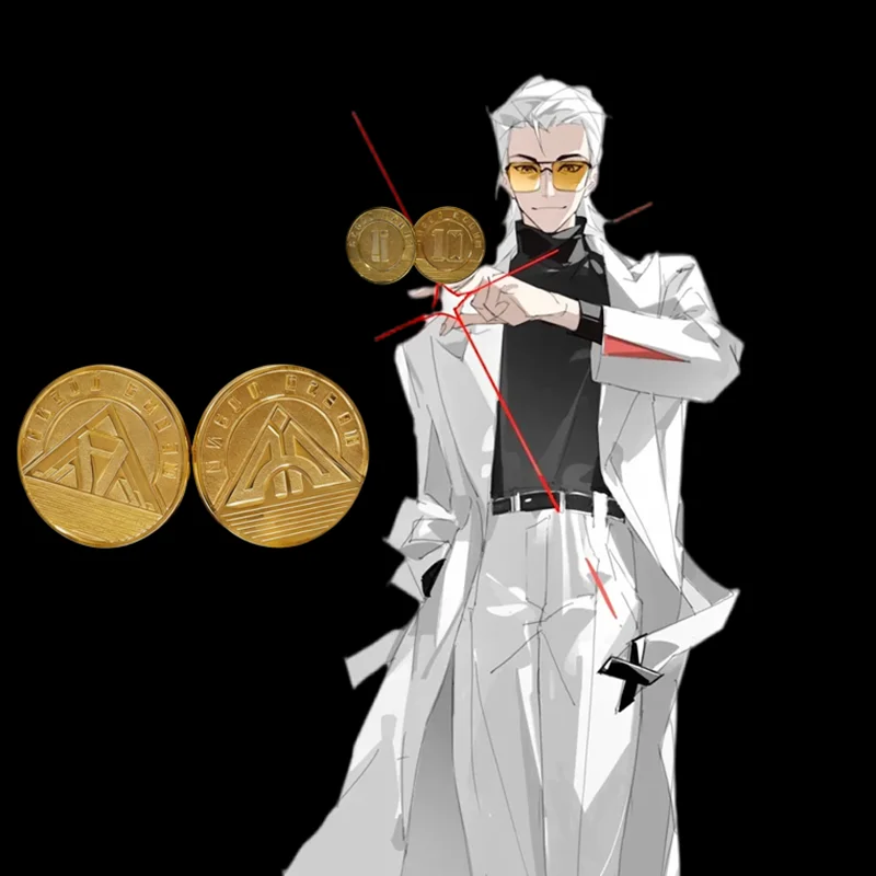 جديد ليكون هيرو X الاتحاد عملة ذهبية كوس X معدن عملة ذهبية الدعامة أنيمي المنتقة السلع هدية عيد ميلاد