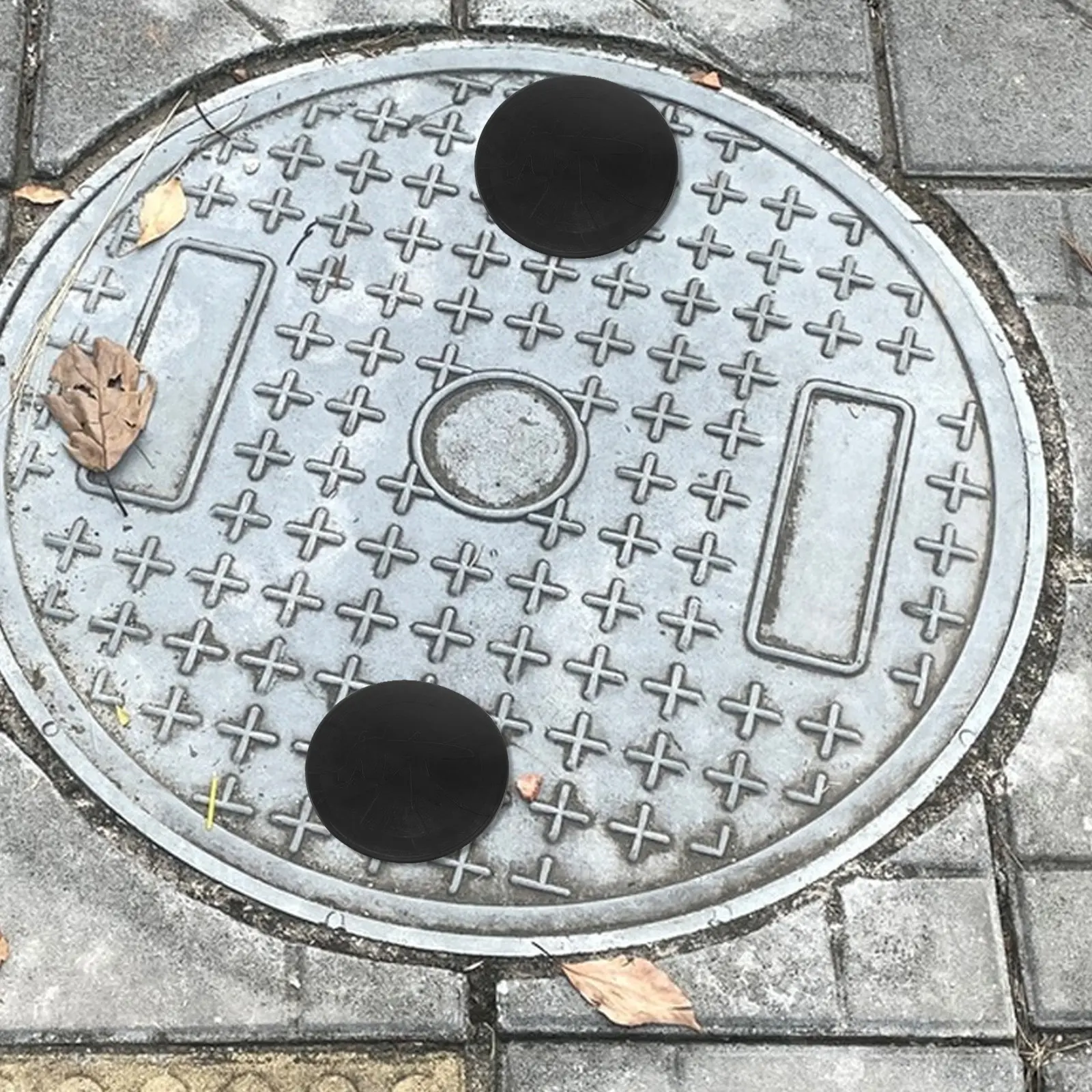 8Pcs Sewer Rubber Plug Anti Sewage Backflow Drain Seal Leak Proof Waterproof Manhole Cover Stopper Residential Commercial - view 2