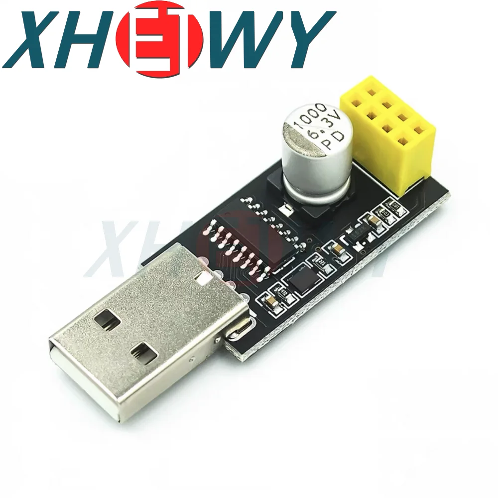 ESP01 Programmer Adapter UART GPIO0 ESP-01 Adaptater CH340G USB to ESP8266 Serial Wireless Wifi Developent Board Module
