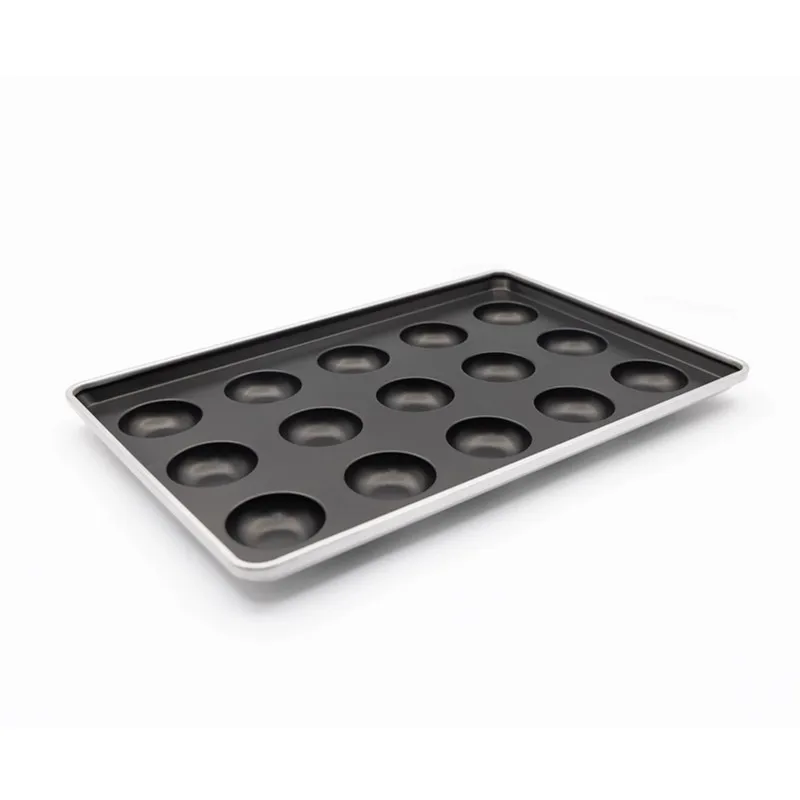 RK1606Non Stick Pastry Baking Tray 12 Chamber Commercial Baking Mold Oven Baking Tray Tool