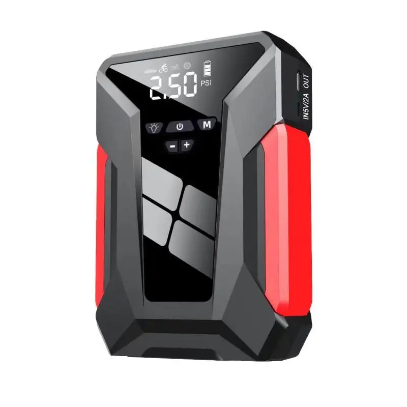 

SXLL Portable Jump Starter Car Emergency Start Power 12v Power Pack 12000mAh Car Compressor Dc12V Pump and Jump Starter