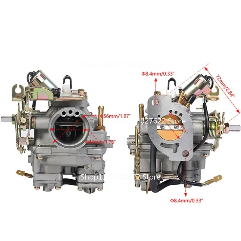 

Карбюратор для Suzuki Samurai SJ410 с двигателем 465Q, F10A, ST90, ST100, ST308, SK41, F5A, JIMNY, SUPER CARRY, SIERRA, с ручным дросселем