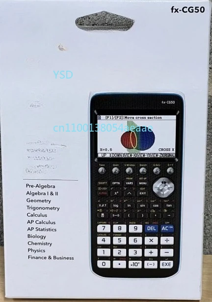 Графический калькулятор Fx-CG50 с поддержкой китайского языка — идеально подходит для программирования AP, SAT, IB и Python