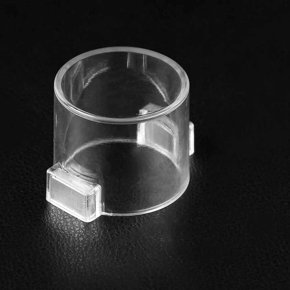 

4pcs Emergency Stop Push Button Cover Durable Switch Protector For Industrial Machinery Safety Dustproof Accidental Activation