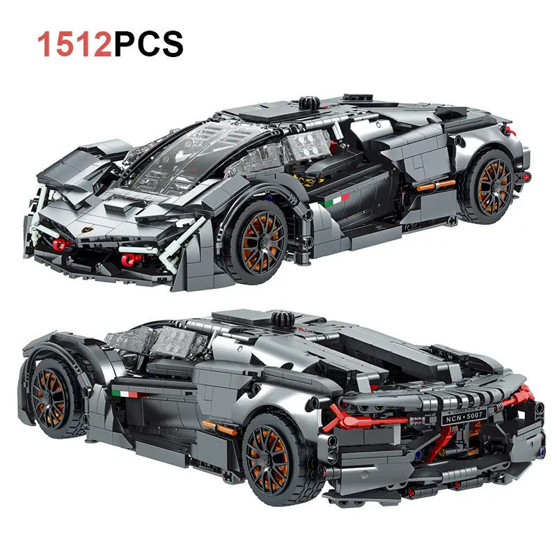 City Technical Lamborghinis Concept Racing Car Building Blocks Model Speed Sports Vehicle Assemble Moc Bricks Toy For Boys Gifts