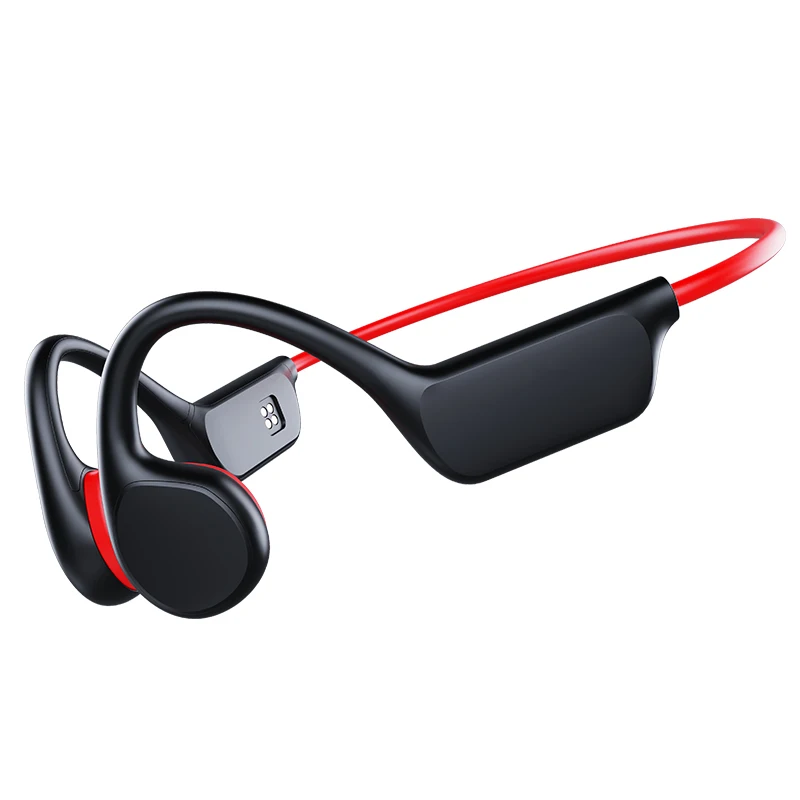 POLVCDG Beengeleidingsheadset IPX8 32GB Bluetooth 5.3 Draadloze Headset met microfoon Waterdicht Zwemmen 2024 Nieuw