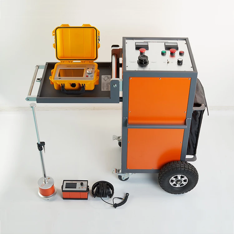 Tanbos T32+ Professional Intelligent High Voltage Underground Power Wire Cable Pipe Fault Locator System