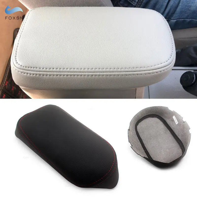 For Toyota Corolla 2007 2008 2009 2010 2011 2012 2013 Car Interior Microfiber Leather Center Armrest Console Box Lid Cover Trim