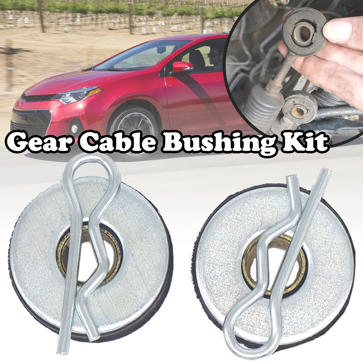 Gearbox Shift Cable Linkage Bushing Washer Cotter Pin Accessories For Scion TC XA XB Toyota Yaris Corolla RAV4 Camry Previa MR2