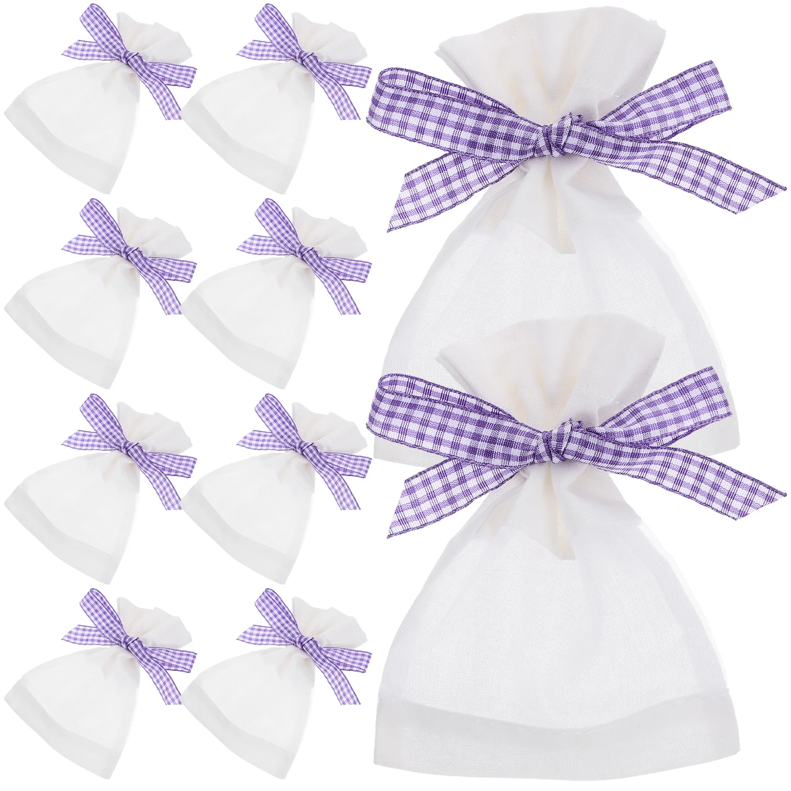 

10 Pcs Lasting Lavender Sachet Bag Bridesmaid Empty Fragrance Cloth Drawstring Bags