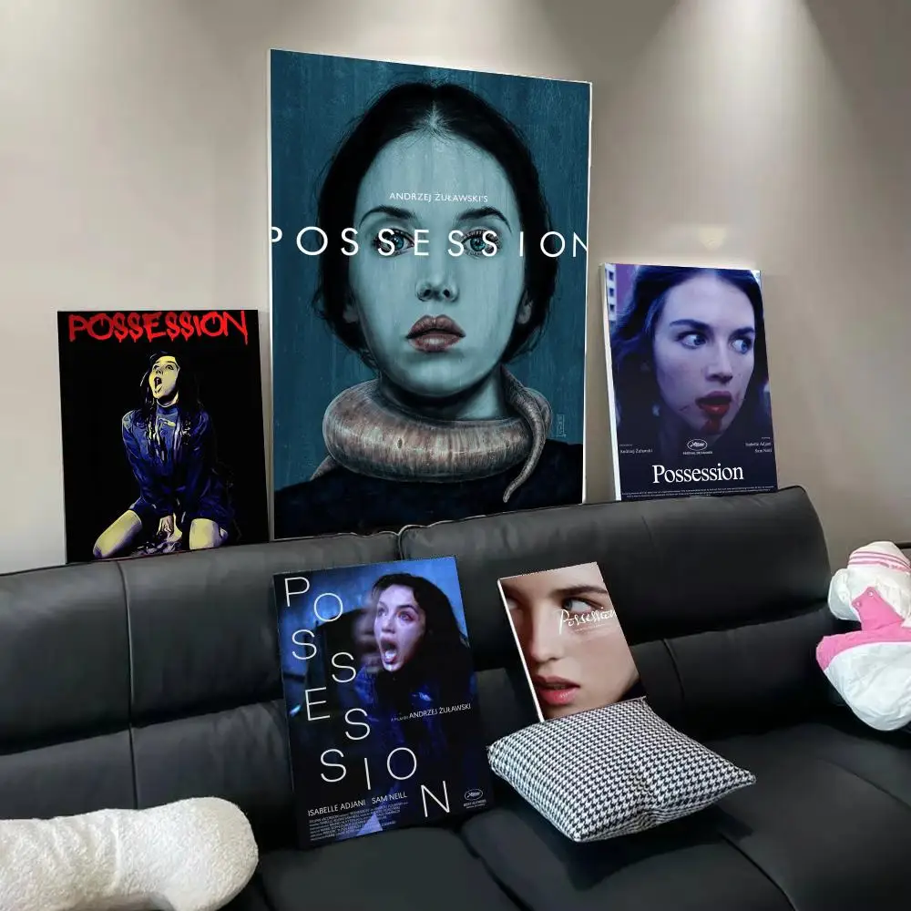 Movie P-Possession goth horror Poster Modern Aesthetic Wall Art Print Minimalist Poster Bedroom Living Room Home Decor Gift