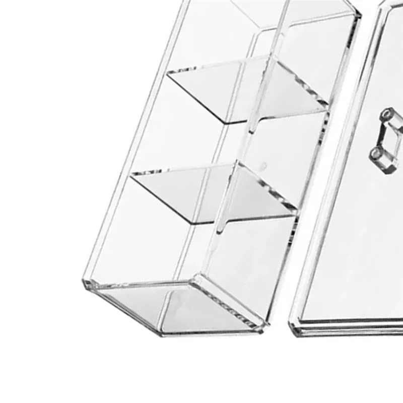 

A70P Acrylic Tea Container Storage Box Used In Kitchen Cabinet And Pantry Holder For Tea Bags, Packets