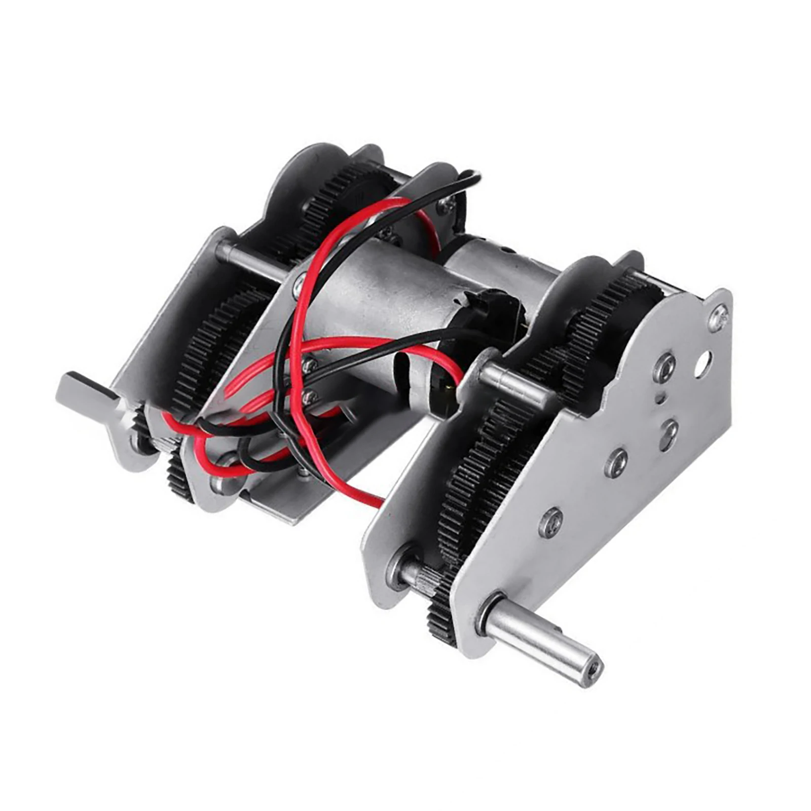 

1 Set Metal Gearbox Steel Gear Drive System Gear Box For Heng Long Tank 3818 German Tiger I / 3819 German Eopard 1/16 RC Tank