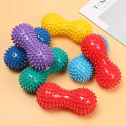 Peanut Massage Yoga Ball Relaxation Muscle Fascia Ball PVC Foot Massage Exercise Fitness Physiotherapy Acupressure Thorn Ball