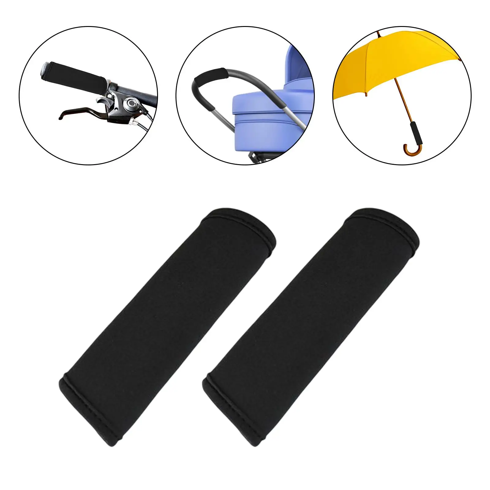 Uniwersalny pokrowiec na kierownicę wózka dziecięcego, wodoodporny nylonowy ochraniacz, chłonny rękaw na kierownicę, akcesorium do wózków dziecięcych.