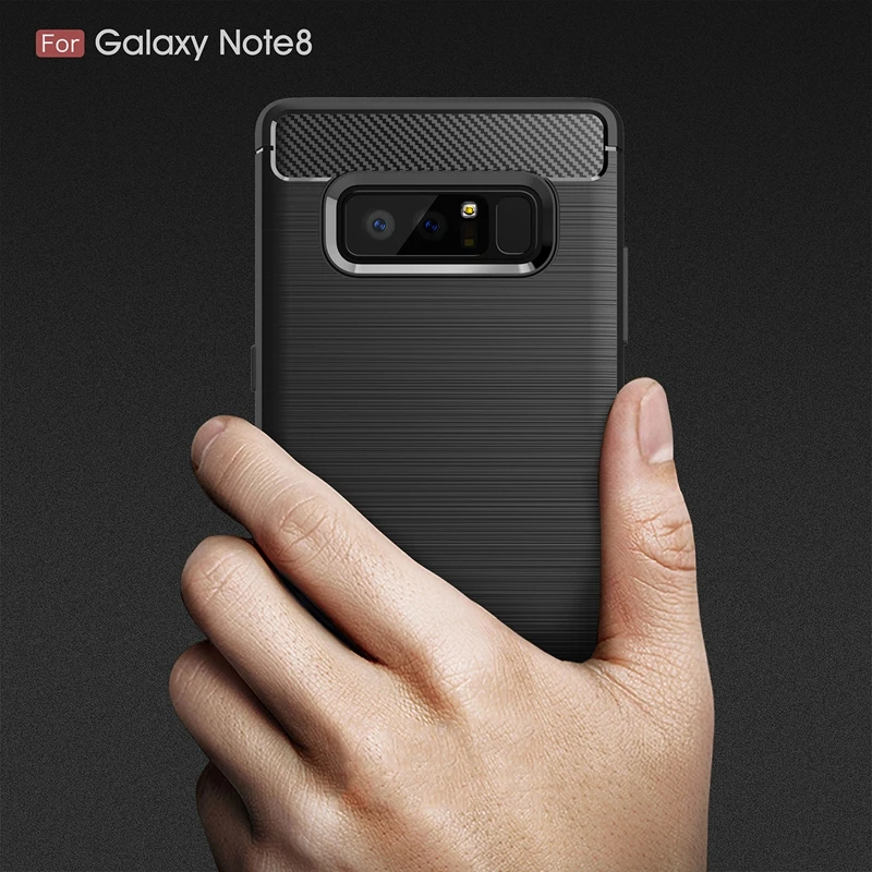 For Samsung Note 8 Case Note 9 Case Silicon Carbon Cover For Samsung Note 9 Case For Galaxy Note 8 Case S8 S9 S10 Plus Lite S10E