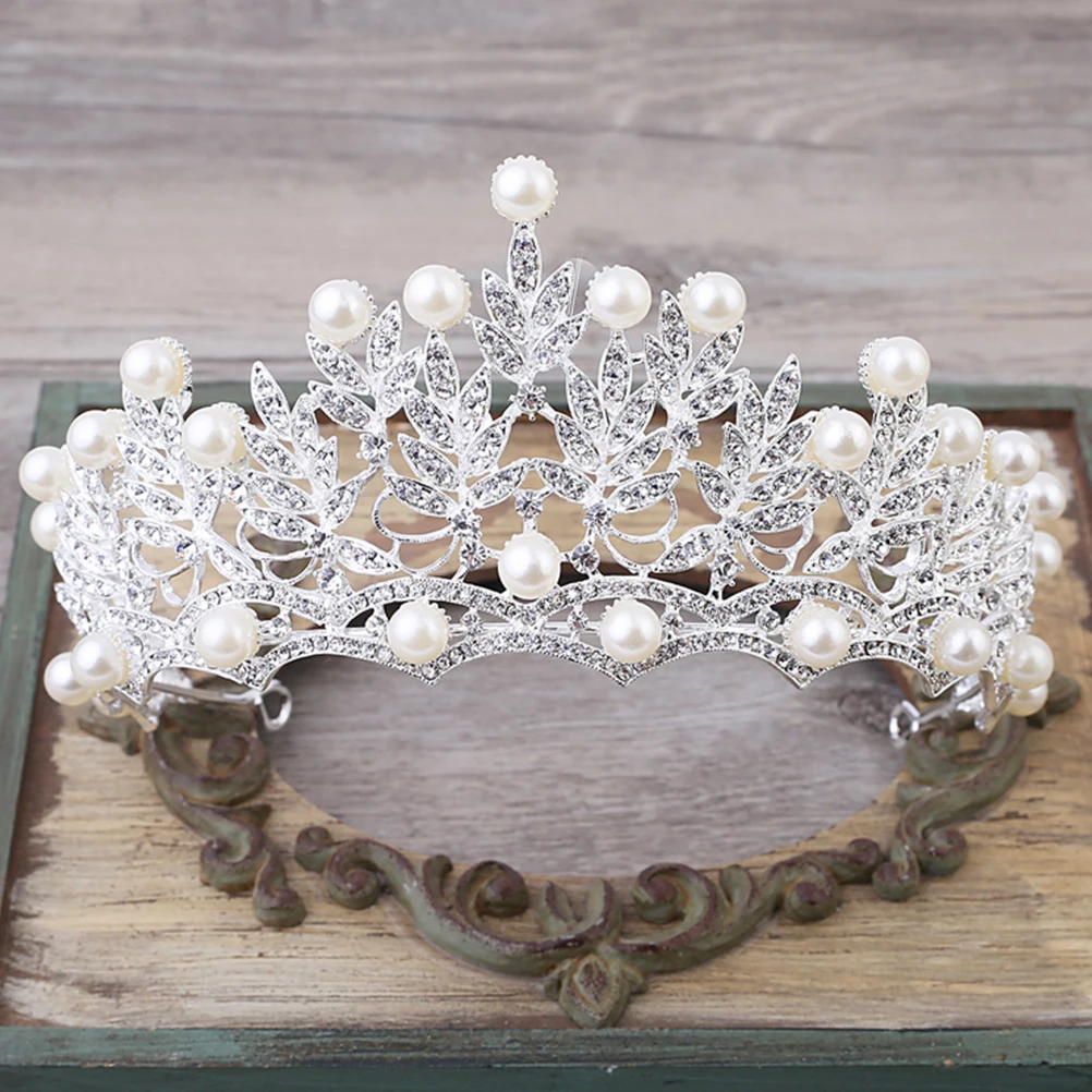 

1 шт., свадебная корона с кристаллами, головной убор ручной работы, повязка для волос со стразами, элегантная свадебная тиара, вечерние головной убор, женский головной убор со стразами и кристаллами