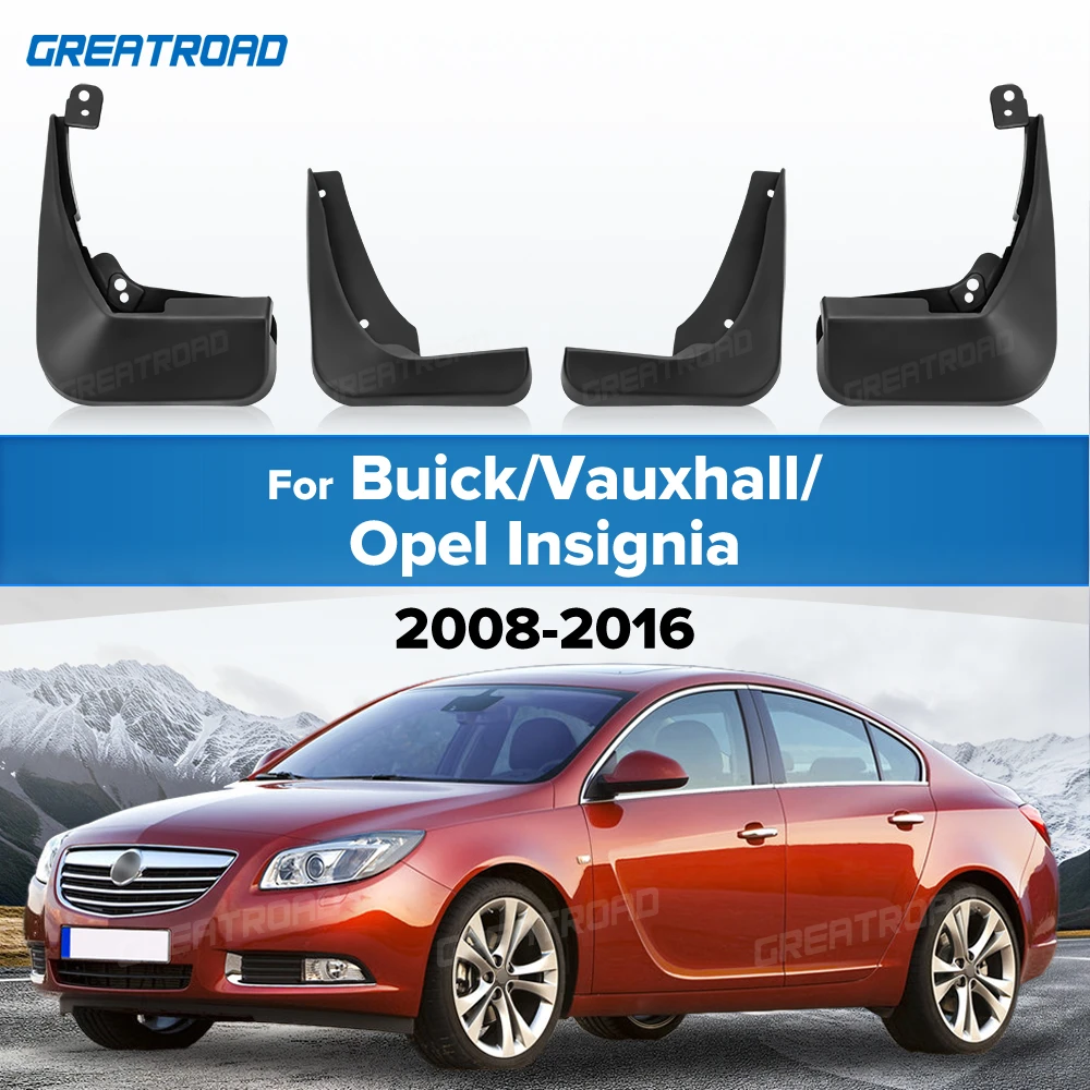 For Buick/Vauxhall/Opel Insignia 2008-2016 2013 2014 2015 Fender Mudflaps Splash Guards Mudguards Mud Flaps car Accessories