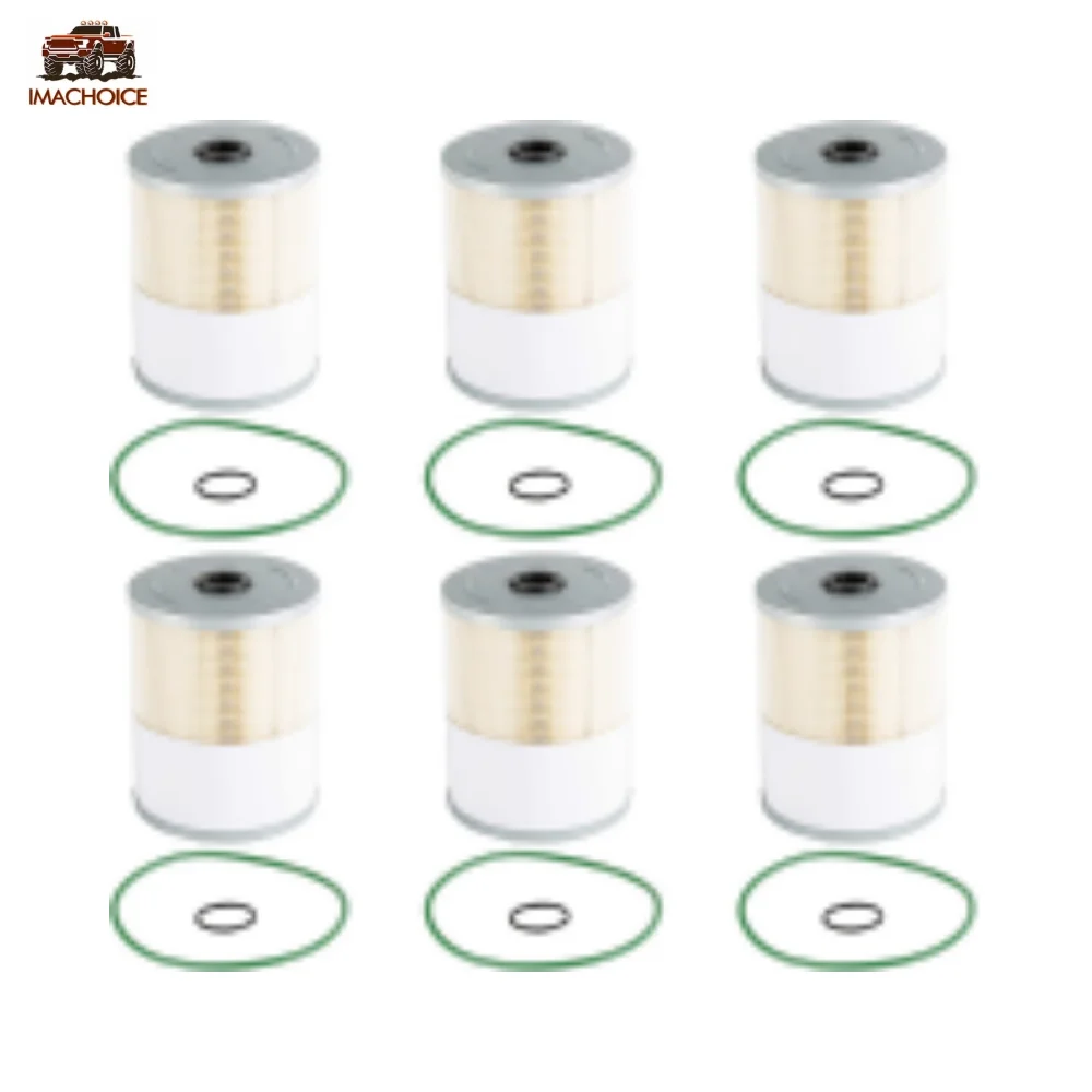 

6PCS Fuel Filter Compatible with Cummins ISX 15 Detroit Diesel Engine DD13 DD15 DD16 Freightliner 1 For FS19915 L9915F P551011