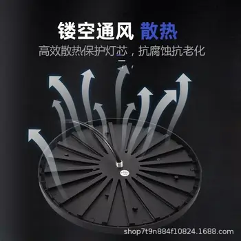 लेटेस्ट 100/150/200W 220V हाई बे लाइट्स UFO LED वार्म/व्हाइट लाइट्स वेयरहाउस गैराज लाइट्स सुपर ब्राइट इंडस्ट्रियल लाइटिंग हॉट 10 best sales एलईडी औद्योगिक - №10